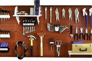 Panel de herramientas de taller mecánico